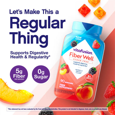 Vitafusion Fiber Well Sugar Free Gummies™